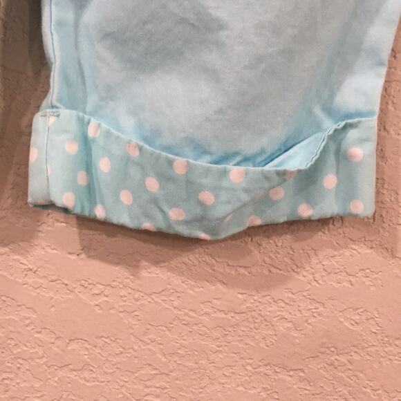 George Baby‎ Girl Sz 24M Cuffed Polka Dot Capri Pants Adjustable - Picture 3 of 8